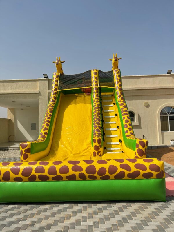 GIRAFFE SLIDE  for rental in Dubai and all over UAE
